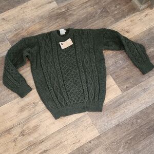 Ring Of Kerry Crafts Handknit Wool  Sweater